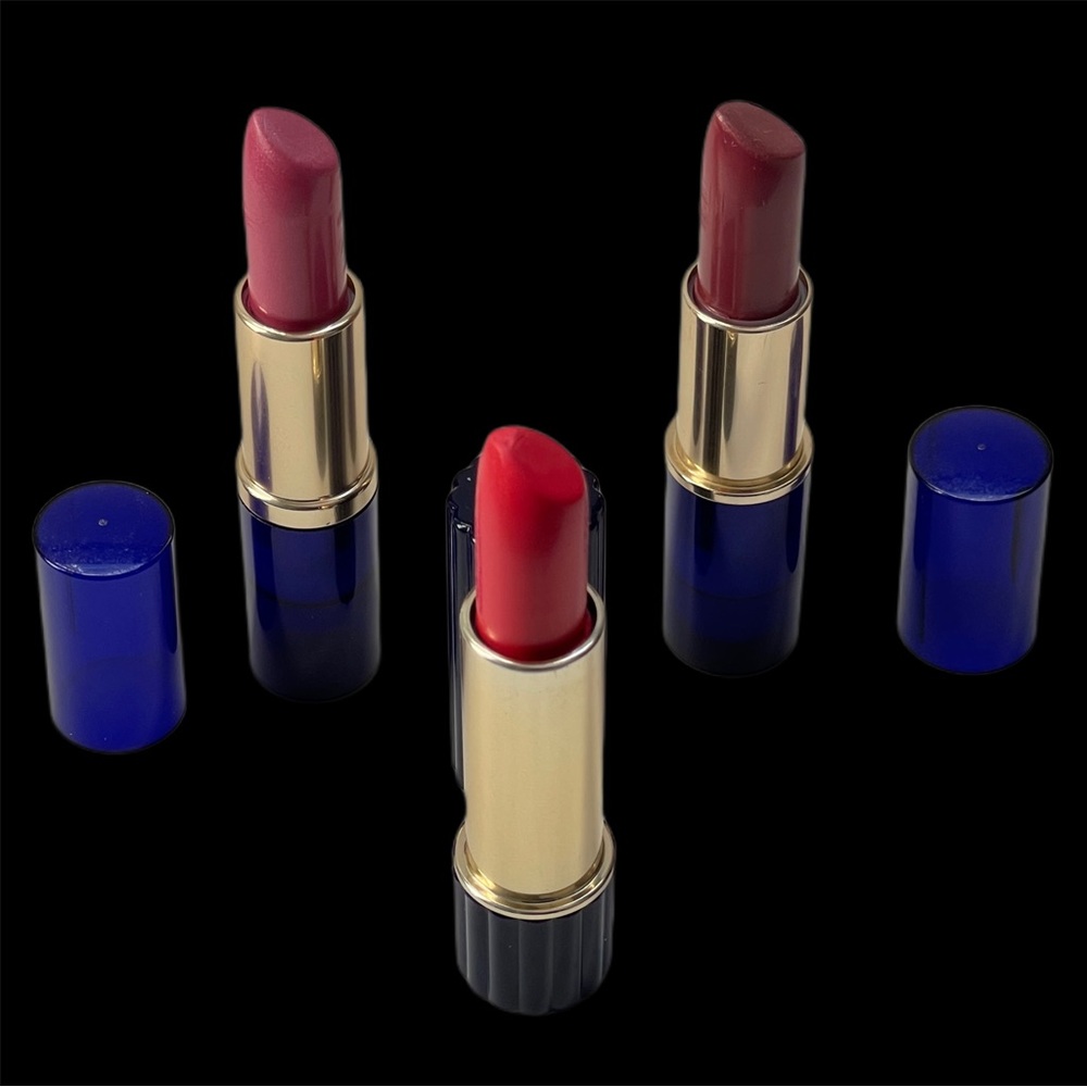 Estée Lauder DISCONTINUED Coral Melon, Candy and Passionate Plum Lipsticks